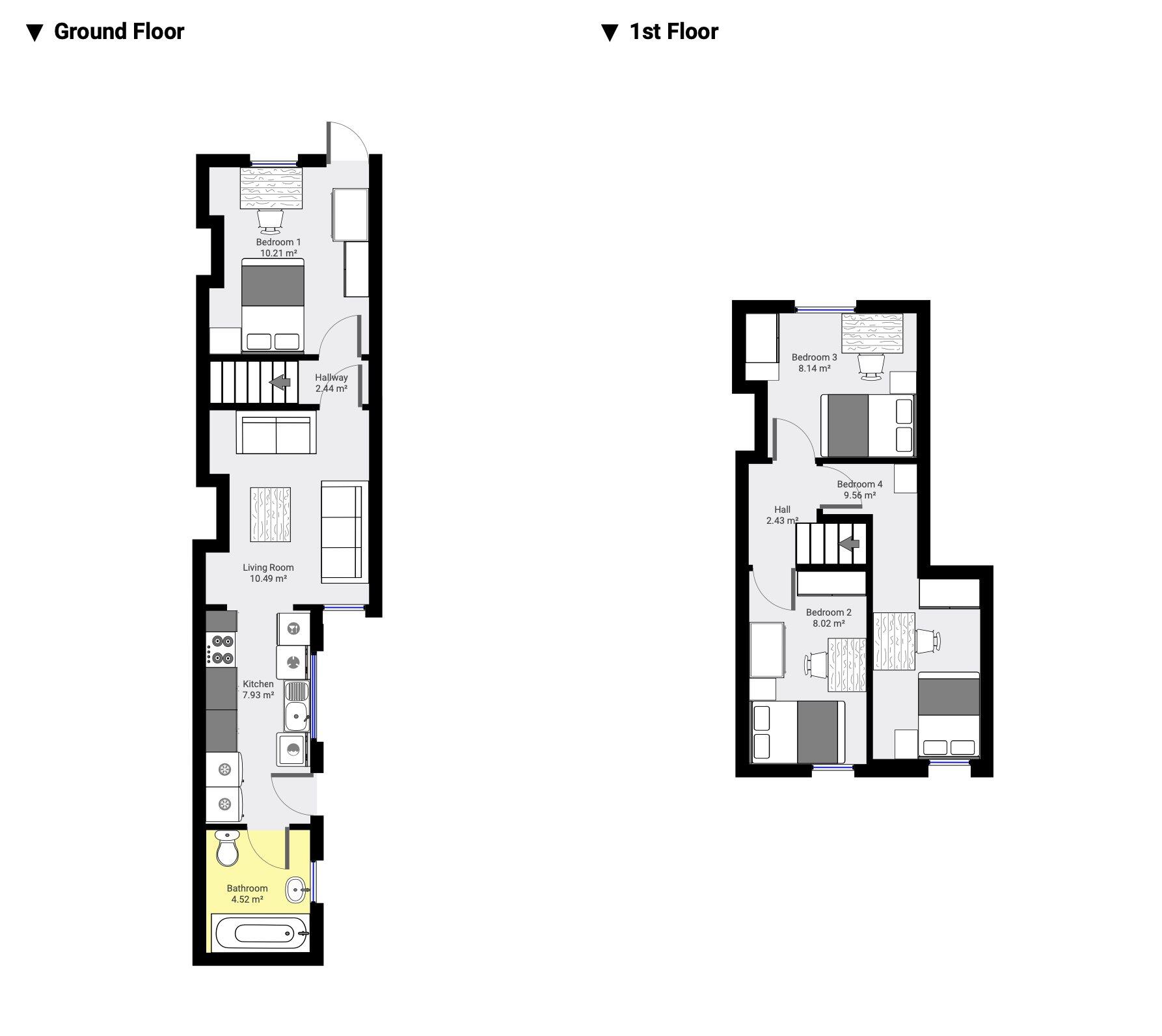 4 beds student accommodation in Lincoln · Available from 2nd August 2024