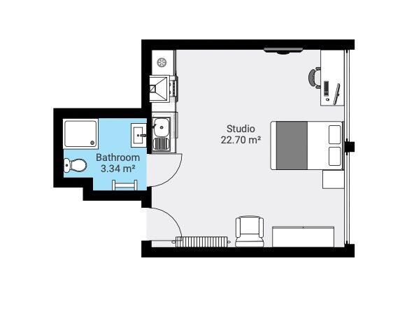 1 bed student accommodation in Lincoln · Available from 2nd August 2025