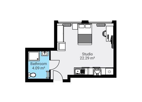 1 bed student accommodation in Lincoln · Available from 2nd August 2025