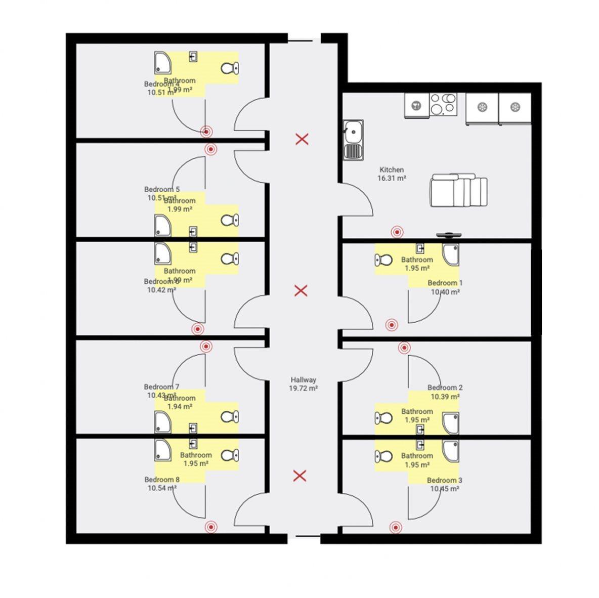 1 bed student accommodation in Lincoln · Available from 6th August 2025