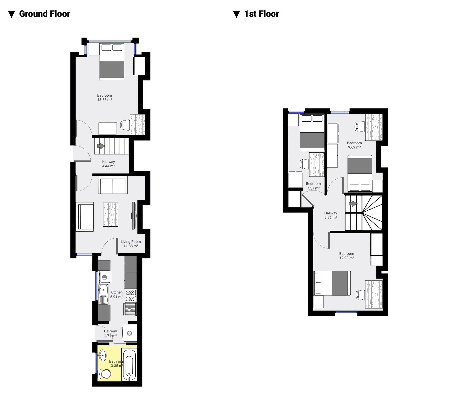 4 beds student accommodation in Lincoln · Available from 2nd August 2024